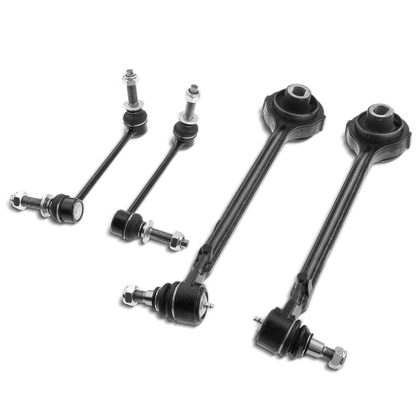 2008-2016 Dodge Challenger A Set of 4 Control Arm and Sway Bar Link Kit Front Side A-Premium APCA3117