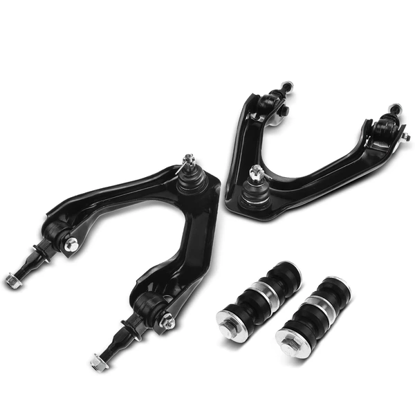 4-Pc Control Arm Ball Joint and Stabilizer Bar Link Kit, Front Side with Ball Joint A-Premium APCA3129