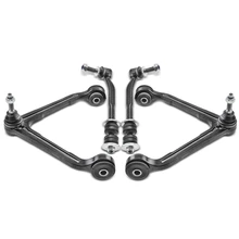 4 Pcs Front Upper Control Arm & Stabilizer Bar Link