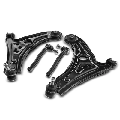 4 Pcs Front Control Arm Ball Joint Tie Rod End