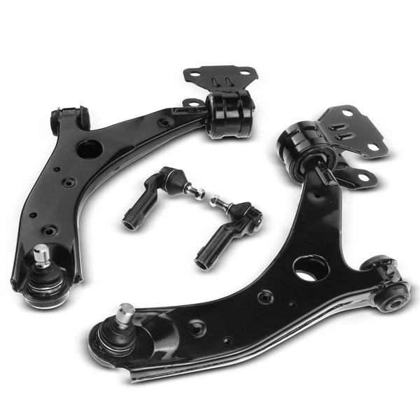 A Set of 4 Control Arm and Tie Rod End Kit Front Side A-Premium APCA3155