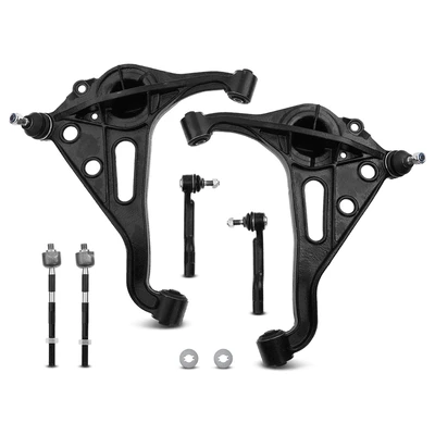 6 Pcs Front Lower Control Arm & Ball Joint Stabilizer Bar Link