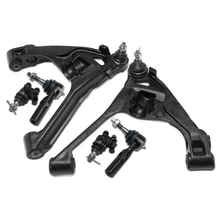 6 Pcs Control Arm with Ball Joint & Tie Rod End