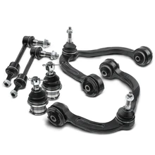 6 Pcs Front Control Arm Stabilizer Bar Link Ball Joint