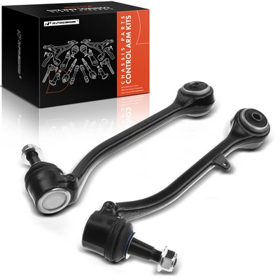 2 Pcs Front Lower Rearward Control Arm & Ball Joint Assembly