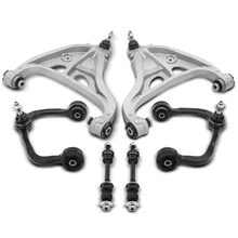 6 Pcs Control Arm with Ball Joint & Stabilizer Bar Link