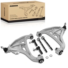 2004-2008 Ford F-150 A Set of 6 Control Arm and Tie Rod End Kit Front Side A-Premium APCA3247
