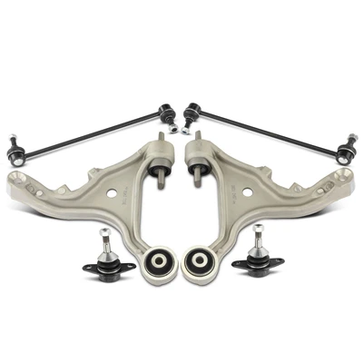 6 Pcs Control Arm & Ball Joint & Bar Link
