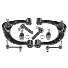 2003-2009 Lexus GX470 A Set of 8 Control Arm Ball Joint Sway Bar Link Tie Rod End Kit Front Side A-Premium APCA3258
