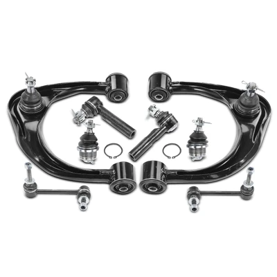 8 Pcs Control Arm with Ball Joint & Sway Bars Link