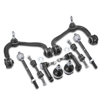 10 Pcs Control Arm with Ball Joint Sway Bar Link