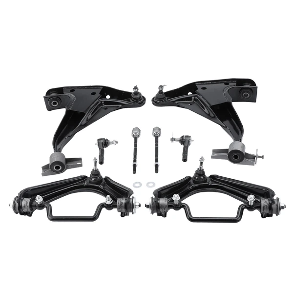 2002-2003 Mercury Mountaineer A Set of 8 Control Arm and Tie Rod End Kit Front Side A-Premium APCA3401