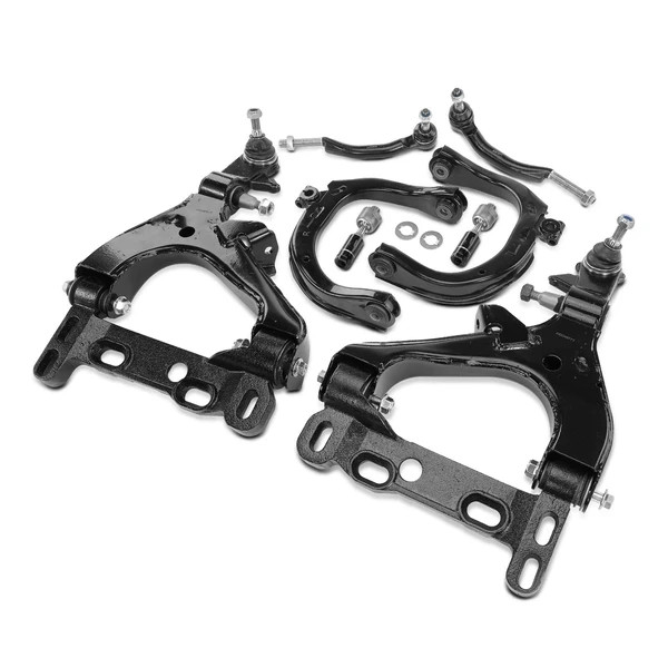 2004-2007 Isuzu Ascender A Set of 8 Control Arm and Tie Rod End Kit Front Inner & Outer A-Premium APCA3443