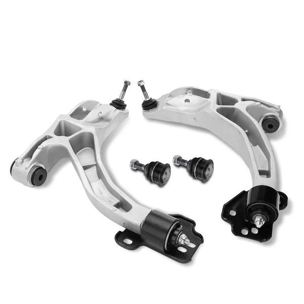 2003-2005 Mercury Grand Marquis A Set of 4 Control Arm and Ball Joint Kit Front Side A-Premium APCA3857