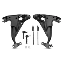 2002-2003 Mercury Mountaineer A Set of 6 Control Arm and Tie Rod End Kit Front Side A-Premium APCA3920