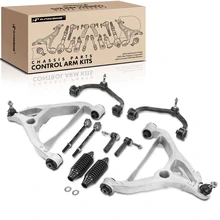 2004-2006 Ford Expedition A Set of 10 Control Arm Ball Joint and Tie Rod End Kit Front Side A-Premium APCA4000