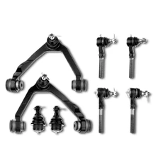 1998-2002 Lincoln Navigator A Set of 8 Control Arm Ball Joint and Tie Rod End Kit Front Upper A-Premium APCA3646