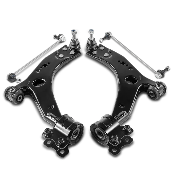 A Set of 4 Control Arm and Sway Bar Link Kit Front Side A-Premium APCA4965