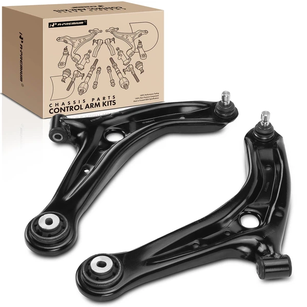 2011-2019 Ford Fiesta 2-Pc Control Arm and Ball Joint Kit, Front Lower with Ball Joint A-Premium APCA4977