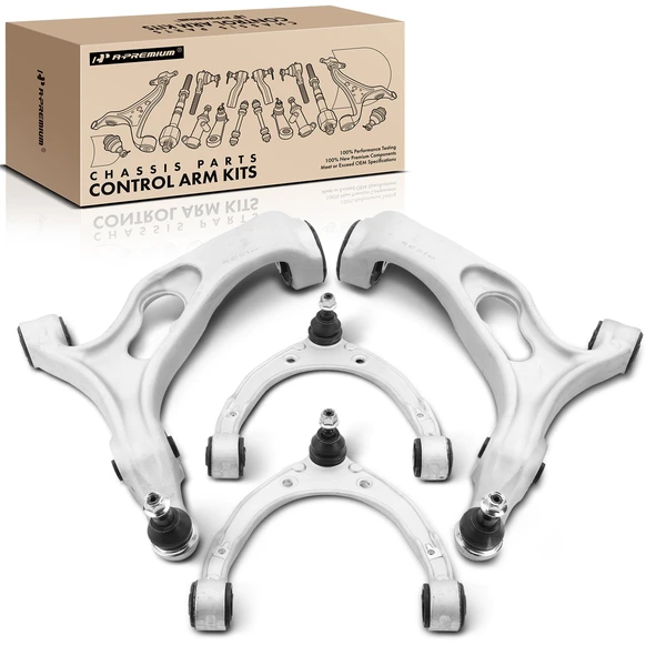 4-Pc Control Arm Ball Joint, Front Side with Ball Joint A-Premium APCA4995