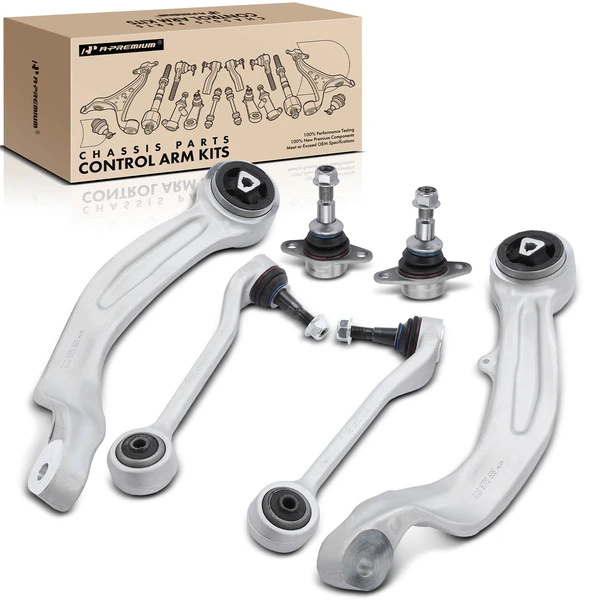 A Set of 6 Control Arm and Ball Joint Kit Front Side A-Premium APCA4991