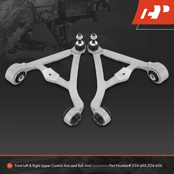 2-Pc Control Arm and Ball Joint Kit, Rear Upper with Ball Joint A-Premium APCA5001
