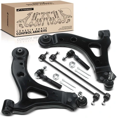 6 Pcs Front Lower Control Arm Kit
