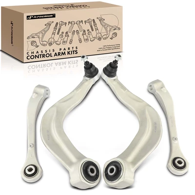 4 Pcs Front Lower Control Arm with Ball Joint