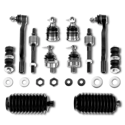 12 Pcs Front Sway Bar Link Tie Rod End with Ball Joint