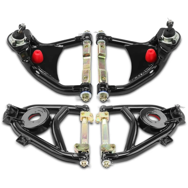 1955-1957 Chevrolet Bel Air 4-Pc Control Arm, Front Upper & Lower with Ball Joint A-Premium APCA6070