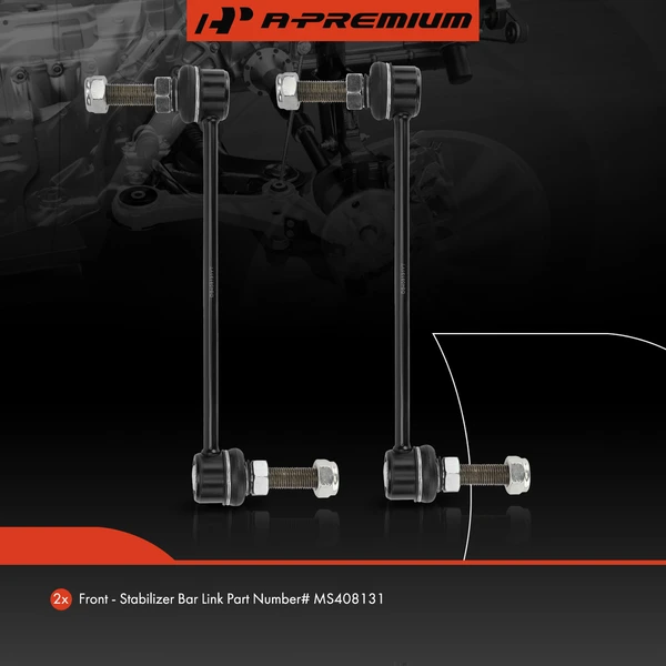 Sway Bar Link, Front Side, A-Premium APCA6097
