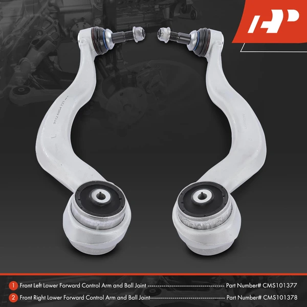 2-Pc Control Arm and Ball Joint Kit, Front Lower Forward with Ball Joint A-Premium APCA5036