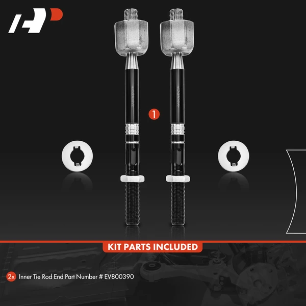 2 Pcs Inner Tie Rod End for Audi A4 2009-2016 allroad A5 Quattro Q5 RS5 S4 S8 TT