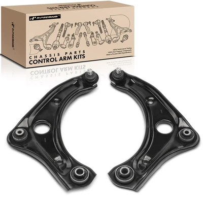 2 Pcs Front Lower Control Arm & Ball Joint Assembly