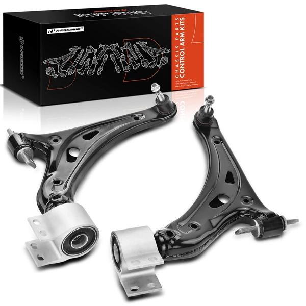 2017-2019 GMC Acadia 2-Pc Control Arm and Ball Joint Kit, Front Lower with Ball Joint A-Premium APCA5065