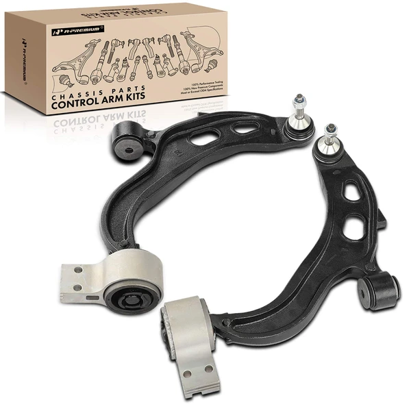 2012-2013 Lincoln MKS 2-Pc Control Arm and Ball Joint Kit, Front Lower with Ball Joint A-Premium APCA6078
