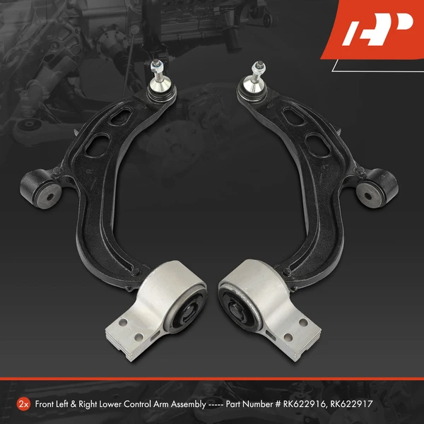 2-Pc Control Arm and Ball Joint Kit, Front Lower with Ball Joint A-Premium APCA6078