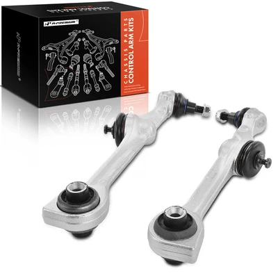 2 Pcs Front Lower Rearward Control Arm & Ball Joint