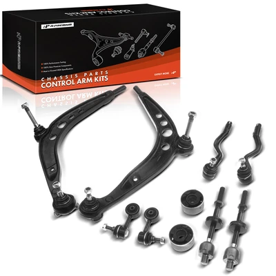 8 Pcs Front Control Arm Sway Bar Link