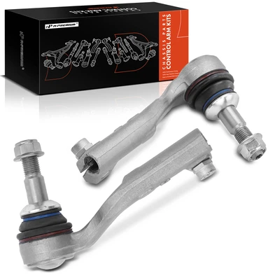 2 Pcs Outer Tie Rod End