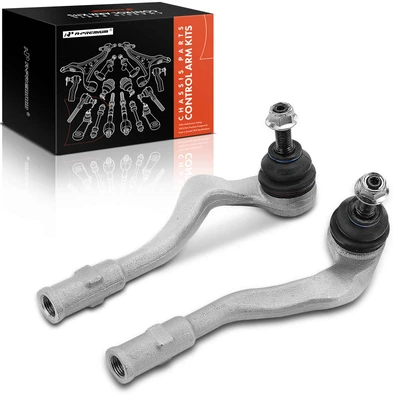 2 Pcs Outer Tie Rod End