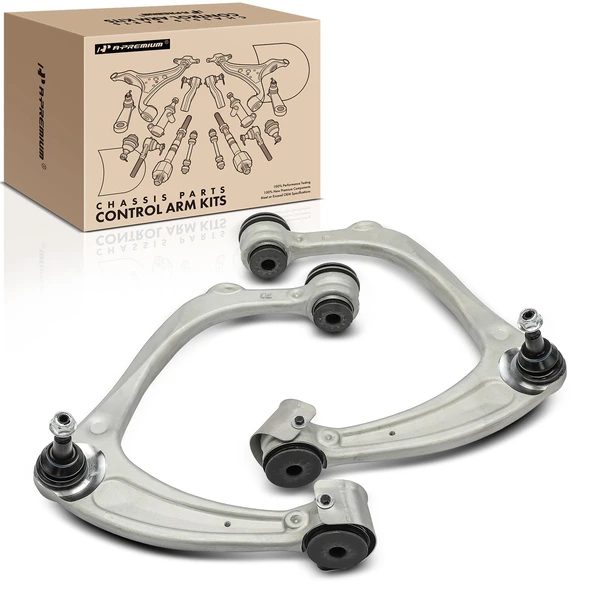 2019-2023 GMC Sierra 1500 2-Pc Control Arm and Ball Joint Kit, Front Upper with Ball Joint A-Premium APCA6129