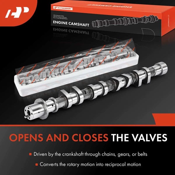 2 Pcs Engine Camshaft for Hyundai Accent Kia Rio Rio5 2006-2011 L4 1.6L