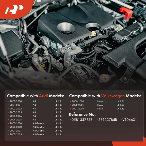 Crankcase Breather Hose for Volkswagen Passat 2000-2005 Audi A4 2000-2006 A4 Quattro