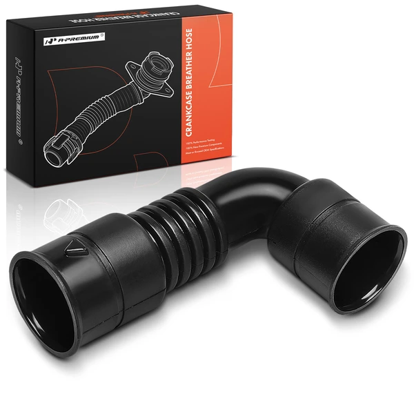 From Pressure Valve Crankcase Breather Hose for Volkswagen Jetta Golf 1999-2004