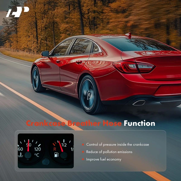 A-Premium APCBH023 Positive Crankcase Ventilation Hose Oil Separator To Cylinder Head Cover