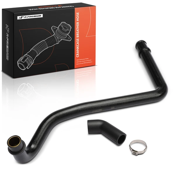 Pipe To Pressure Valve Engine Crankcase Breather Hose for VW Jetta Golf Passat