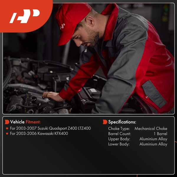 1 Barrel Carburetor for Suzuki Ltz400 Quadsport Z400 LTZ400 2003-2007