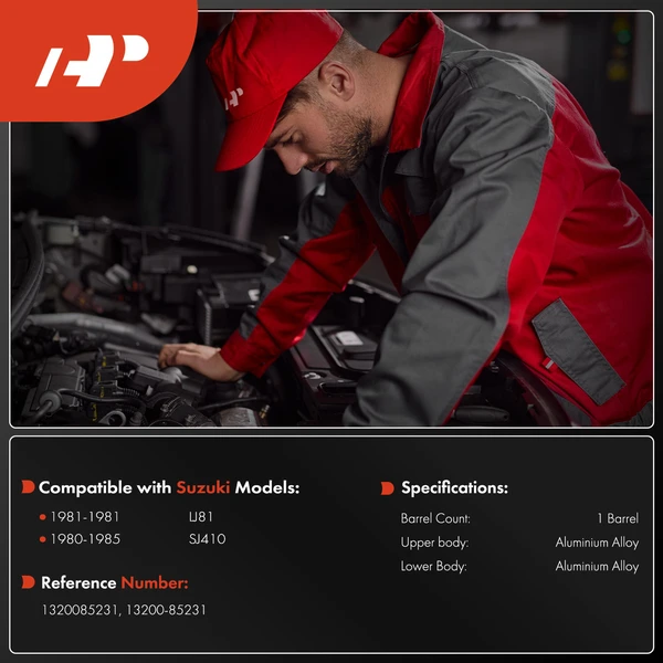 Barrel Carburetor for Suzuki LJ81 1981 SJ410 1980-1985