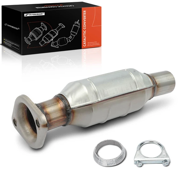 1-PC Catalytic Converter, Rear Side, Fit Federal Emissions, A-Premium APCCT180